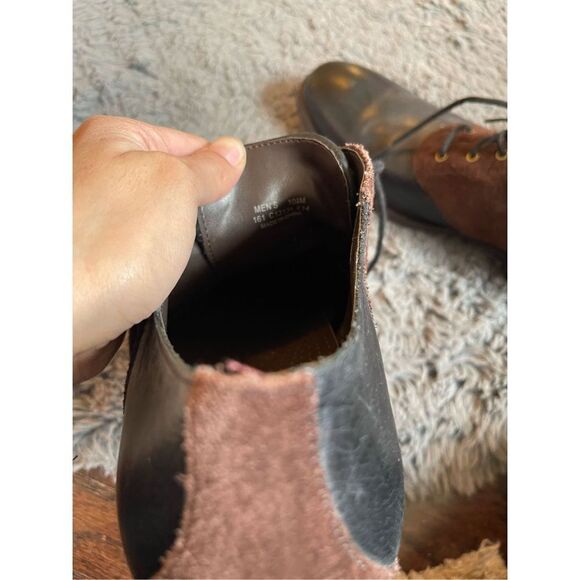 Cole haan‎ mens Copley saddle leather and suede oxfords 10.5 main image 7